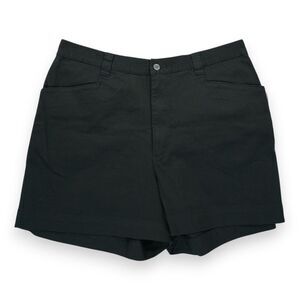 NWT Lee Women's Shorts Plain Front Stretch Size 16M Black‎